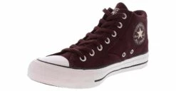 Converse Chuck Taylor All Star Malden Men’s Mid Top Canvas Sneaker -Shoe Sensation Shop converse a09457f chucktaylorallstarmalden red05