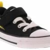 Converse Chuck Taylor All Star Malden Toddler Boys’ (7-10) Canvas Sneaker -Shoe Sensation Shop converse a10393f chucktaylorallstarsmalden black01