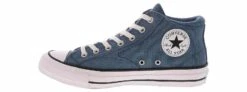 Converse Chuck Taylor All Star Malden Men’s Mi Top Canvas Sneaker -Shoe Sensation Shop converse a11452c chucktaylorallstarmalden blue04
