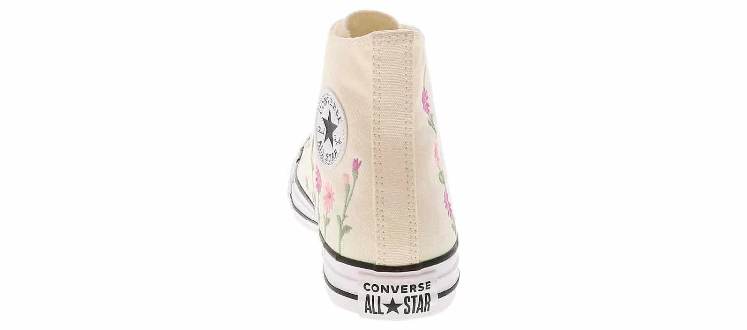 Converse Chuck Taylor All Star Floral Junior Girls’ (4-7) Hi-Top Canvas Sneaker 3 Converse Chuck Taylor All Star Floral Junior Girls’ (4-7) Hi-Top Canvas Sneaker - Image 3
