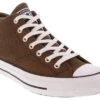 Converse Chuck Taylor All Star Malden Brown Men’s Hi-Top Canvas Sneaker -Shoe Sensation Shop converse a13212f ctallstarmaldenbrown brown01