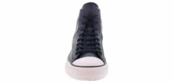 Converse Chuck Taylor All Star Leather Men’s Hi-Top Canvas Sneaker -Shoe Sensation Shop converse a13276c ctallstarhighleathernavy navy06
