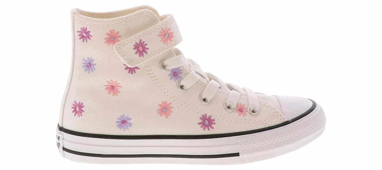 Converse Chuck Taylor All Star Floral Youth Girls’ (11-3) Hi-Top Canvas Sneaker 2 Converse Chuck Taylor All Star Floral Youth Girls’ (11-3) Hi-Top Canvas Sneaker - Image 2