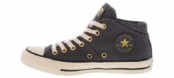 Converse Chuck Taylor All Star Madison Women’s Mid Top Sneaker -Shoe Sensation Shop converse a13826f chucktaylorallstarmadison blue04