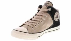 Converse Chuck Taylor All Star High Street Men’s Mid Top Canvas Sneaker -Shoe Sensation Shop converse a14294c chucktaylorallstarhighstreet taupe05