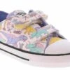 Converse Chuck Taylor All Star Dino Party Toddlers Girls’ (7-10) Canvas Sneaker 13 Converse Chuck Taylor All Star Dino Party Toddlers Girls’ (7-10) Canvas Sneaker -Shoe Sensation Shop converse a15068f ctasdinoverse2v white01