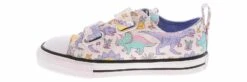 Converse Chuck Taylor All Star Dino Party Toddlers Girls’ (7-10) Canvas Sneaker -Shoe Sensation Shop converse a15068f ctasdinoverse2v white04