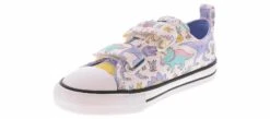 Converse Chuck Taylor All Star Dino Party Toddlers Girls’ (7-10) Canvas Sneaker -Shoe Sensation Shop converse a15068f ctasdinoverse2v white05