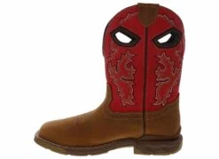 Double H Phantom Rider 11 Inch Men’s Composite Toe Work Boot -Shoe Sensation Shop doubleh dh5358 phantomrider11inwpctboot red04