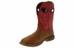 Double H Phantom Rider 11 Inch Men’s Composite Toe Work Boot -Shoe Sensation Shop doubleh dh5358 phantomrider11inwpctboot red05