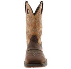 Durango Rebel 11-Inch Men's Steel Toe Work Boot -Shoe Sensation Shop durango db019 rebelstwp brown06