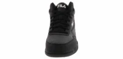 Fila Clencher Men's Hi-Top Basketball Sneaker 11 Fila Clencher Men's Hi-Top Basketball Sneaker -Shoe Sensation Shop fila 1bm02488 013 clencher black06
