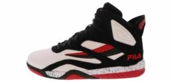 Fila Dereverse Men’s Wide-Width Hi-Top Basketball Sneaker -Shoe Sensation Shop fila 1bw01826 113 dereversewide white04