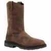 Georgia Boots Syspension System Men'sSoft Toe Work Boot -Shoe Sensation Shop georgiaboot gb00085 suspensionsystem brown 01