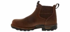Georgia Boots Chelsea Men's Steel Toe Work Boot 9 Georgia Boots Chelsea Men's Steel Toe Work Boot -Shoe Sensation Shop georgiaboots gb00337 chelseasteeltoeehboot brown04