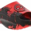 Ground Up Spiderman Youth Boys' (11-3) Slide -Shoe Sensation Shop groundup etml3033 spidermanslide red01