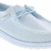 HEYDUDE Wendy Funk Mono Blue Breeze Women’s Casual Shoe -Shoe Sensation Shop heydude 40065 4yq wendyfunkmonoancientblue blue01
