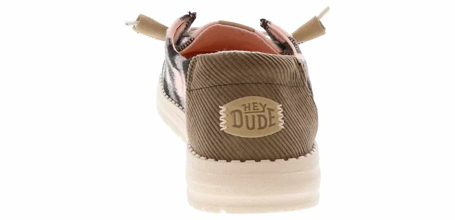 HEYDUDE Wendy Buffalo Plaid Pink Women’s Casual Shoe 3 HEYDUDE Wendy Buffalo Plaid Pink Women’s Casual Shoe - Image 3