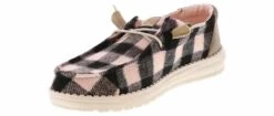 HEYDUDE Wendy Buffalo Plaid Pink Women’s Casual Shoe 10 HEYDUDE Wendy Buffalo Plaid Pink Women’s Casual Shoe -Shoe Sensation Shop heydude 40617 77x wendybuffaloplaid pink05