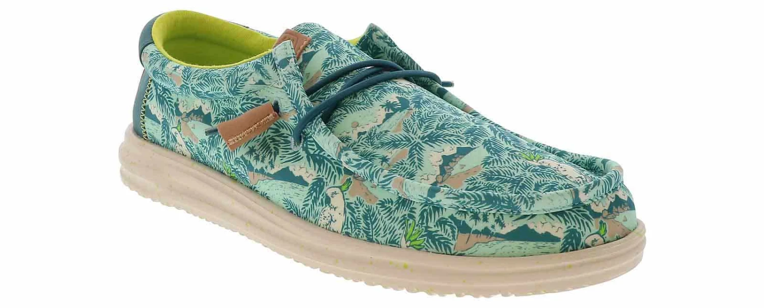 HEYDUDE Wally H2O Tropical Blue Men's Casual Shoe 1 HEYDUDE Wally H2O Tropical Blue Men's Casual Shoe