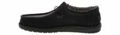 HEYDUDE Wally Classic Men’s Casual Shoe 9 HEYDUDE Wally Classic Men’s Casual Shoe -Shoe Sensation Shop heydude 41894 070 wallyclassicblkgry black04