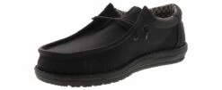 HEYDUDE Wally Classic Men’s Casual Shoe 10 HEYDUDE Wally Classic Men’s Casual Shoe -Shoe Sensation Shop heydude 41894 070 wallyclassicblkgry black05