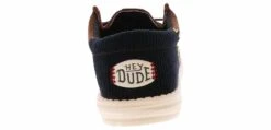 HEYDUDE Wally Funk Corduroy Men’s Casual Shoe -Shoe Sensation Shop heydude 41909 2w5 wallyfunkcorduroybrnblk brown03