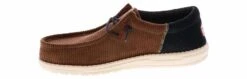 HEYDUDE Wally Funk Corduroy Men’s Casual Shoe -Shoe Sensation Shop heydude 41909 2w5 wallyfunkcorduroybrnblk brown04