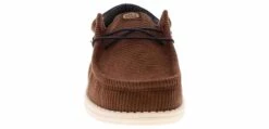 HEYDUDE Wally Funk Corduroy Men’s Casual Shoe -Shoe Sensation Shop heydude 41909 2w5 wallyfunkcorduroybrnblk brown06