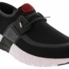 HEYDUDE Sirocco Active Men's Casual Sneaker -Shoe Sensation Shop heydude 42036 066 siroccoactive black01