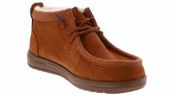 HEYDUDE Wally Mid GripR Warmth Men’s Bootie -Shoe Sensation Shop heydude 42052 255 wallymidgriprwarmthtan tan05