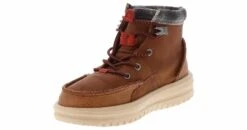 HEYDUDE Bradley Toddler Boys' (5-10) Comfort Boot -Shoe Sensation Shop heydude 42140 21n bradleytclassiccognac brown05