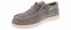 HEYDUDE Wally Stretch Mesh Men's Wide-Width Casual Shoe -Shoe Sensation Shop heydude 42660 030 wallystretchmeshgreywide grey05