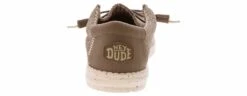 HEYDUDE Wally Classic Men’s Wide-Width Casual Shoe 8 HEYDUDE Wally Classic Men’s Wide-Width Casual Shoe -Shoe Sensation Shop heydude 42660 265 wallyclassicwide tan03