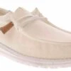 HEYDUDE Summer Linen Men's Casual Shoe 13 HEYDUDE Summer Linen Men's Casual Shoe -Shoe Sensation Shop heydude 43086 1so wallysummerlinenwhite white01