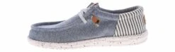 HEYDUDE Wally Funk Seersucker Men's Casual Shoe -Shoe Sensation Shop heydude 43126 4xa wallyfunkseersucker blue04