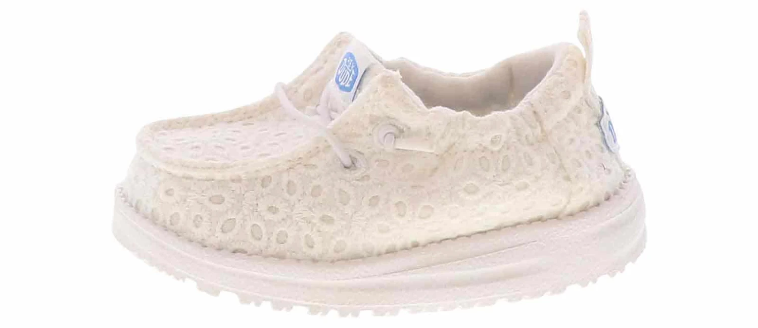 HEYDUDE Lil Dude Prints Eyelet Infant Girls’ (2-4) Casual Shoe 2 HEYDUDE Lil Dude Prints Eyelet Infant Girls’ (2-4) Casual Shoe - Image 2