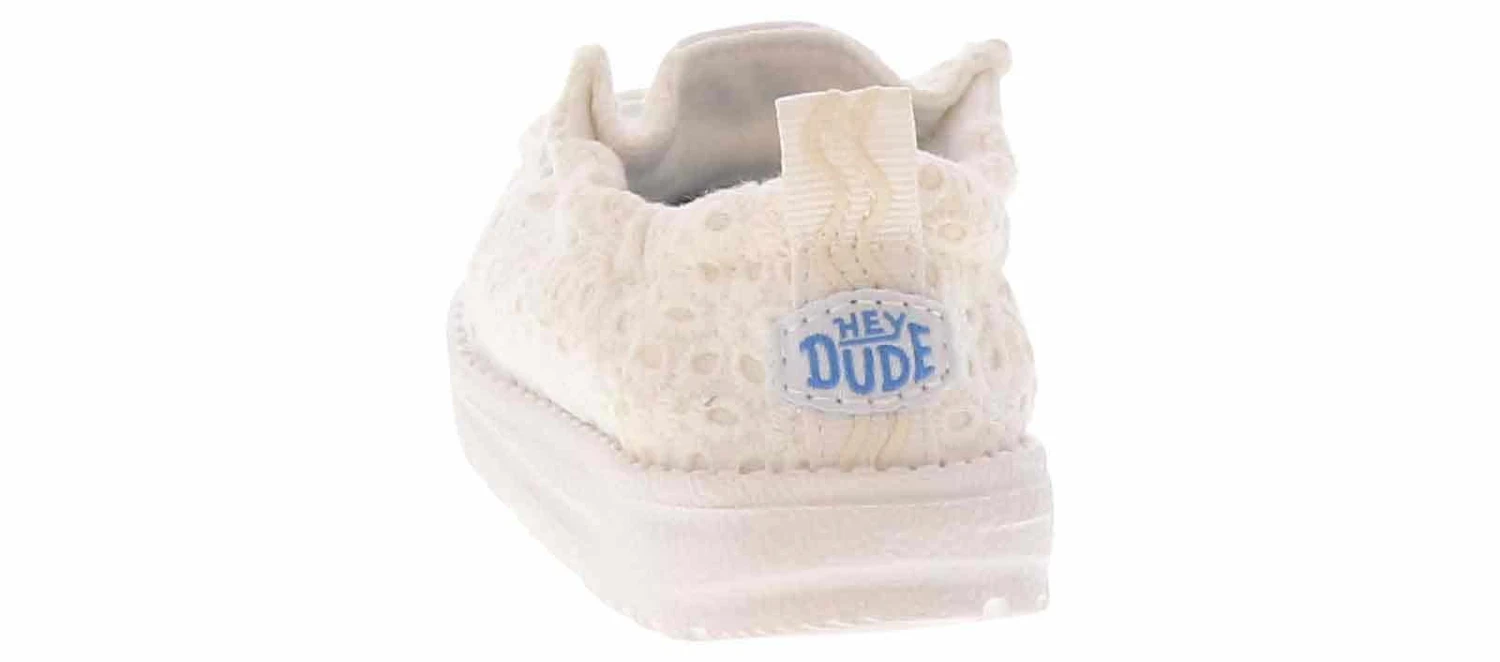 HEYDUDE Lil Dude Prints Eyelet Infant Girls’ (2-4) Casual Shoe 3 HEYDUDE Lil Dude Prints Eyelet Infant Girls’ (2-4) Casual Shoe - Image 3