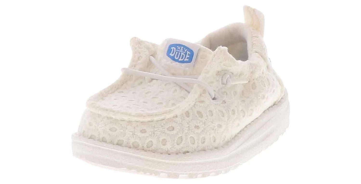 HEYDUDE Lil Dude Prints Eyelet Infant Girls’ (2-4) Casual Shoe 5 HEYDUDE Lil Dude Prints Eyelet Infant Girls’ (2-4) Casual Shoe - Image 5