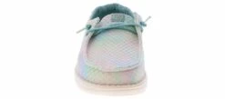 HEYDUDE Wendy Mermaid Shimmer Youth Girls’ (11-4) Casual Shoe 11 HEYDUDE Wendy Mermaid Shimmer Youth Girls’ (11-4) Casual Shoe -Shoe Sensation Shop heydude 43280 4vk wendyythmermaidshimmer blue06