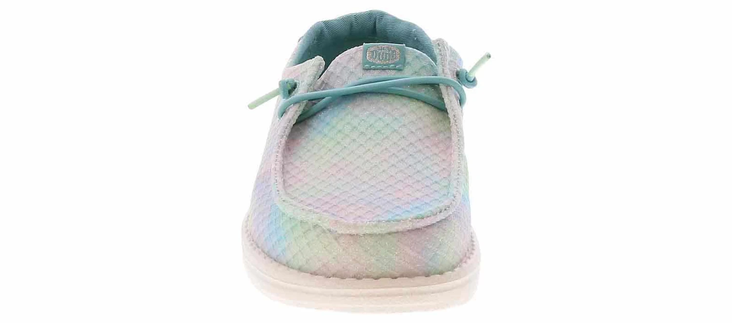 HEYDUDE Wendy Mermaid Shimmer Youth Girls’ (11-4) Casual Shoe 6 HEYDUDE Wendy Mermaid Shimmer Youth Girls’ (11-4) Casual Shoe - Image 6