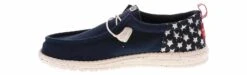 HEYDUDE Wally Funk Americana Stars Men's Casual Shoe -Shoe Sensation Shop heydude 43633 4uc wallyfunkamericanastars navy04