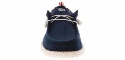 HEYDUDE Wally Funk Americana Stars Men's Casual Shoe -Shoe Sensation Shop heydude 43633 4uc wallyfunkamericanastars navy06