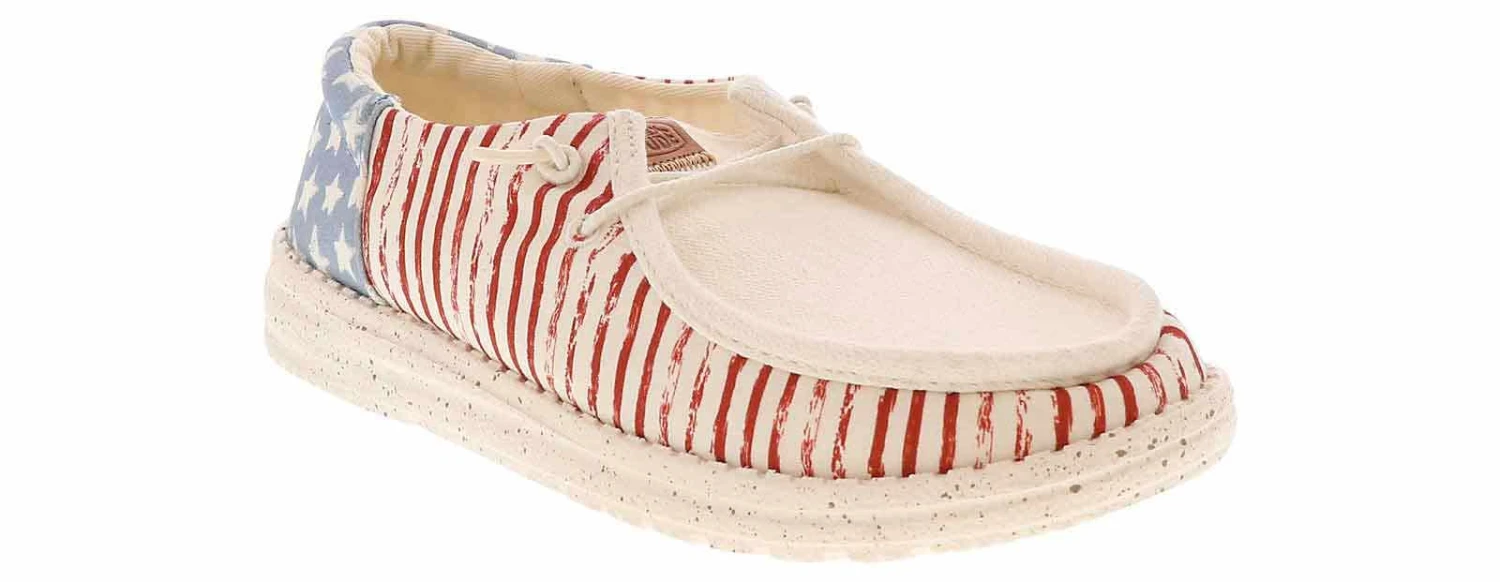 HEYDUDE Wendy Funk Americana Women's Casual Shoe 1 HEYDUDE Wendy Funk Americana Women's Casual Shoe
