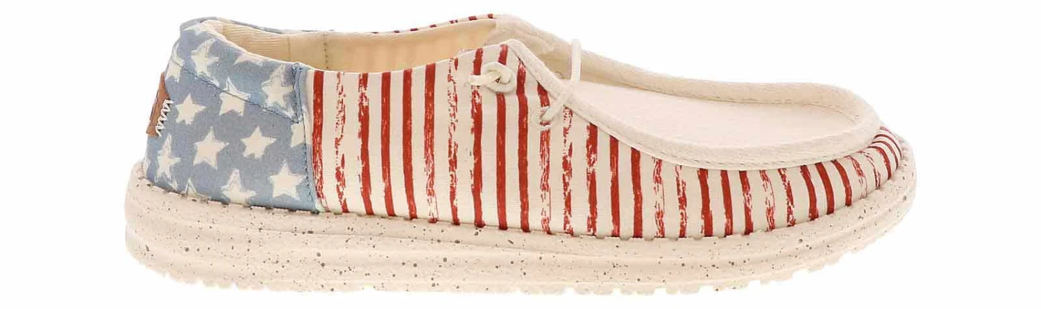 HEYDUDE Wendy Funk Americana Women's Casual Shoe 2 HEYDUDE Wendy Funk Americana Women's Casual Shoe - Image 2