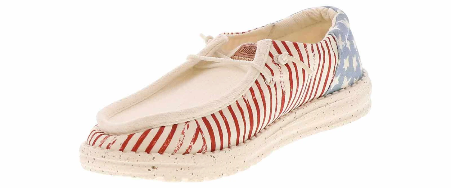 HEYDUDE Wendy Funk Americana Women's Casual Shoe 5 HEYDUDE Wendy Funk Americana Women's Casual Shoe - Image 5
