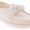 HEYDUDE Wendy Bow Stardust Youth Girls’ (11-4) Casual Shoe 11 HEYDUDE Wendy Bow Stardust Youth Girls’ (11-4) Casual Shoe -Shoe Sensation Shop heydude 43699 100 wendybowystardust white01
