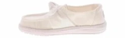 HEYDUDE Wendy Bow Stardust Youth Girls’ (11-4) Casual Shoe -Shoe Sensation Shop heydude 43699 100 wendybowystardust white04