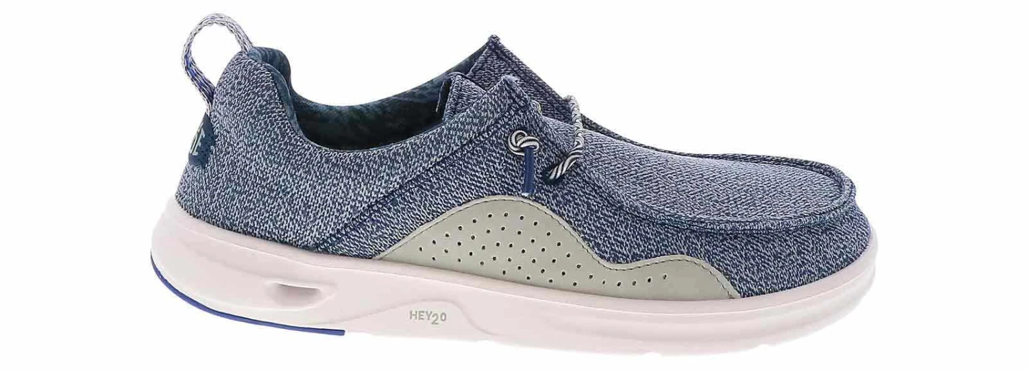 HEYDUDE Wally Hey2O Mesh Youth Boys’ (13-7) Casual Shoe 2 HEYDUDE Wally Hey2O Mesh Youth Boys’ (13-7) Casual Shoe - Image 2