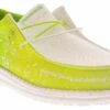 HEYDUDE Wally Margaritaville 2.0 Men's Casual Shoe 13 HEYDUDE Wally Margaritaville 2.0 Men's Casual Shoe -Shoe Sensation Shop heydude 43723 13f wallymargaritaville2 green01